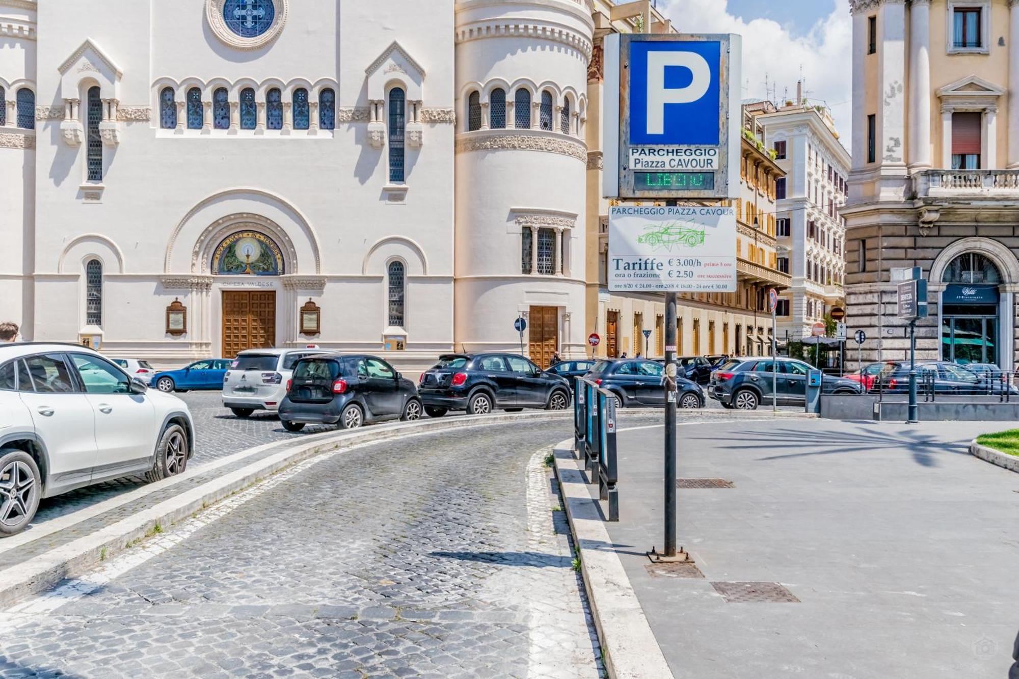 Attico Nel Cuore Di Roma Con Box Privato Per Auto Exteriör bild