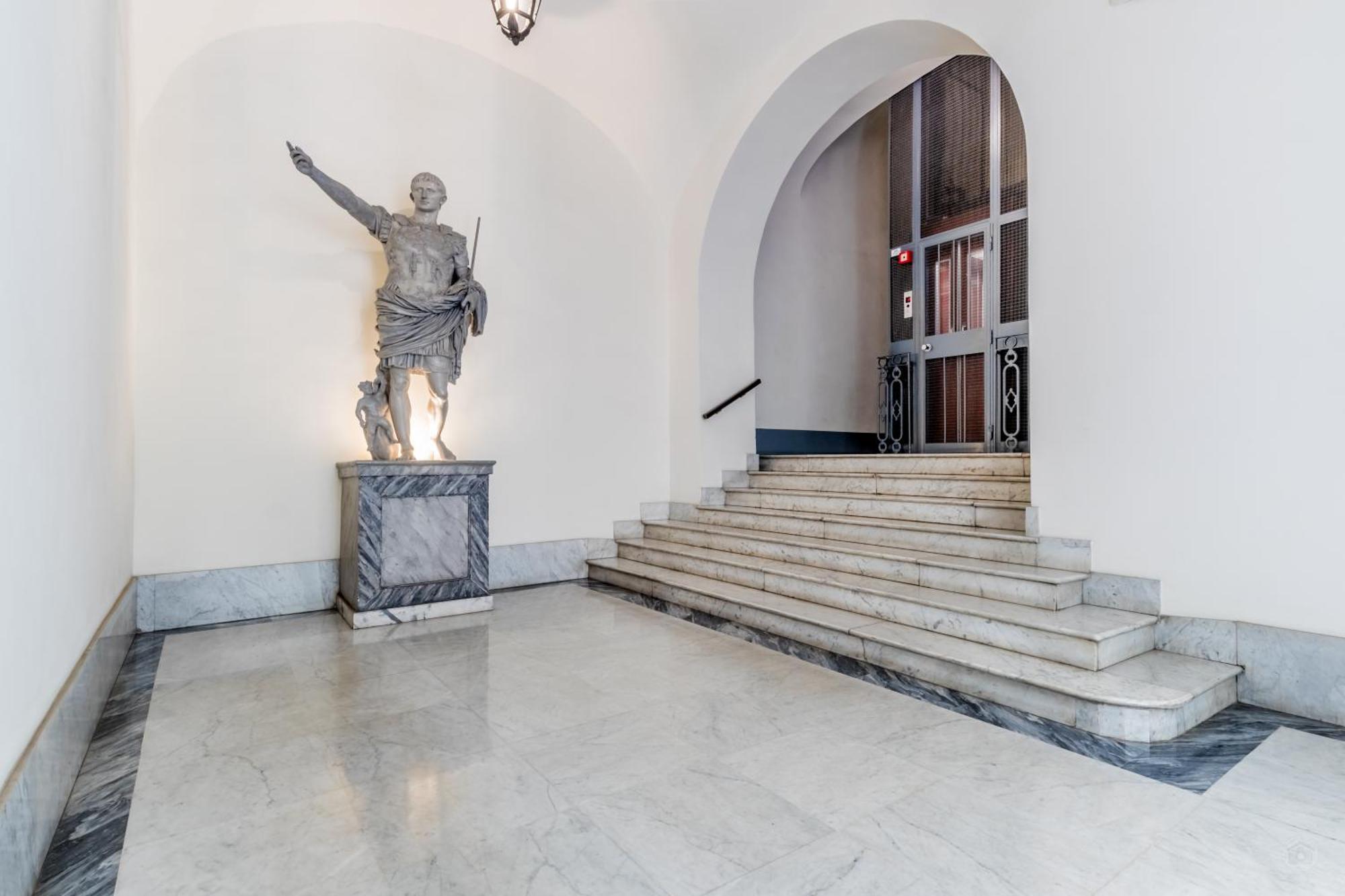 Attico Nel Cuore Di Roma Con Box Privato Per Auto Exteriör bild